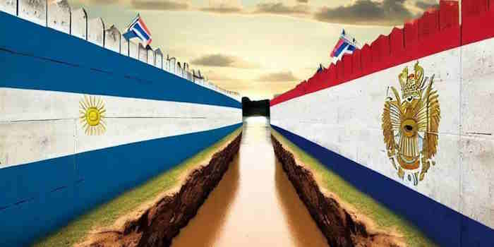Un ministro de Paraguay propuso “levantar un muro en la frontera con Argentina”
