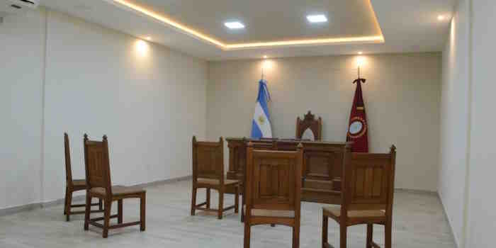 La renovada sala de matrimonio del Registro Civil lleva el nombre de “Macacha” Güemes