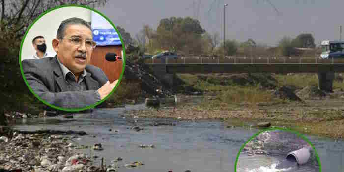 La Municipalidad informó que en el río Arenales se están volcando “distintos líquidos”