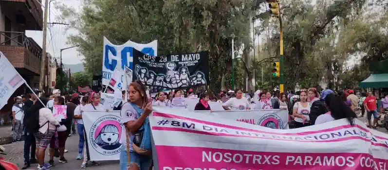 8M: Organizaciones sindicales piden la creación del Ministerio de las Mujeres y Diversidades en Salta 
