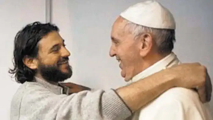 El papa Francisco recibe a Juan Grabois y referentes sociales en el Vaticano