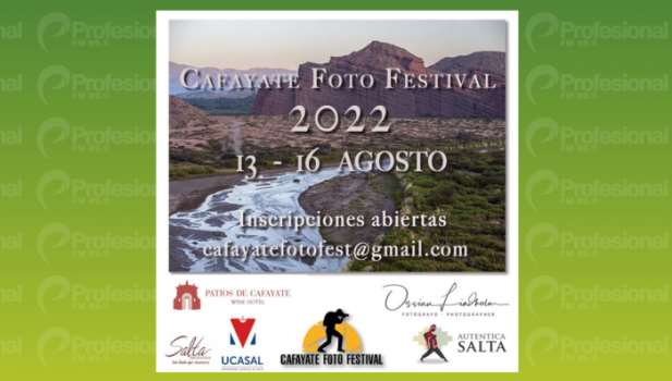 Invitan a participar del Cafayate Foto Festival 2022