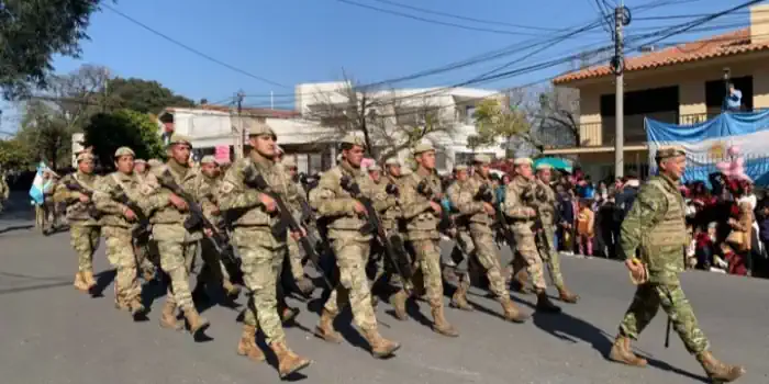 El lunes, 450 soldados salteños jurarán a la Bandera