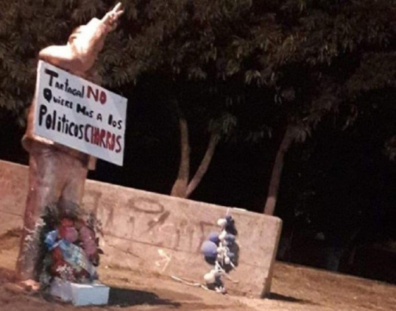 Tartagal: Tras ser atacada, retirarán la estatua de Néstor Kirchner 